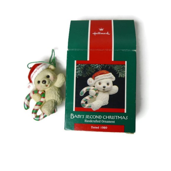 1989 Baby's 2nd Christmas ornament